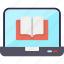 book, digital, ebook, education, electronic, onlineiconiconsdesignvector 
