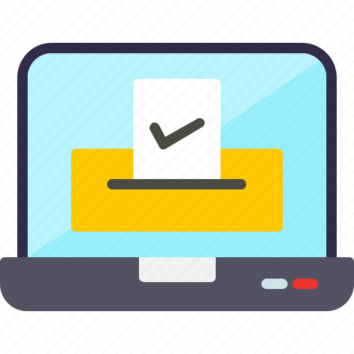 Computer, democracy, elections, online, votingiconiconsdesignvector icon - Download on Iconfinder