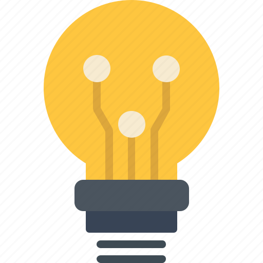 Creative, idea, bulb, light, bulbiconiconsdesignvector icon - Download on Iconfinder