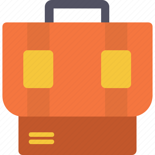 Suitcase, education, school, briefcase, bagiconiconsdesignvector icon - Download on Iconfinder