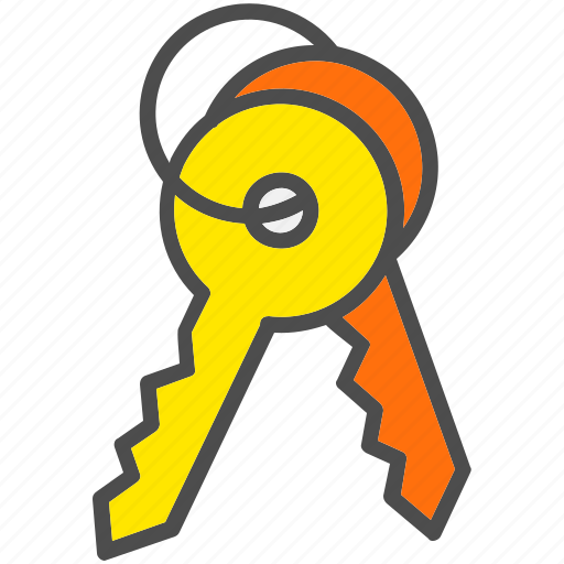 Access, door, keychain, keys, real, estate, securityiconiconsdesignvector icon - Download on Iconfinder
