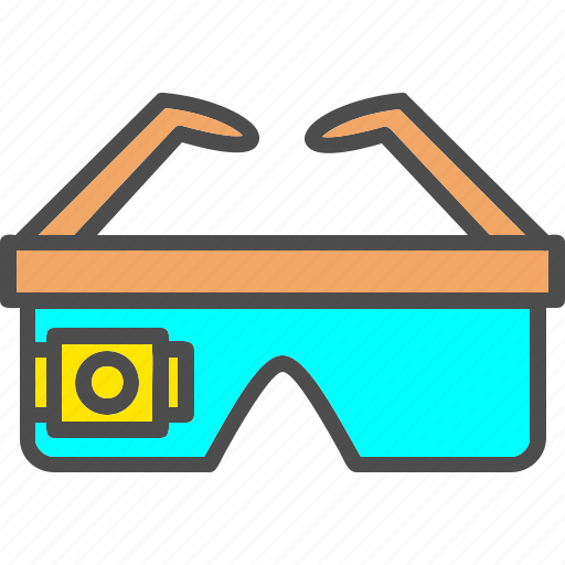 Ar, futuristic, glasses, smart, smartglassesiconiconsdesignvector icon - Download on Iconfinder