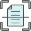 document, file, files, multimedia, scaniconiconsdesignvector 