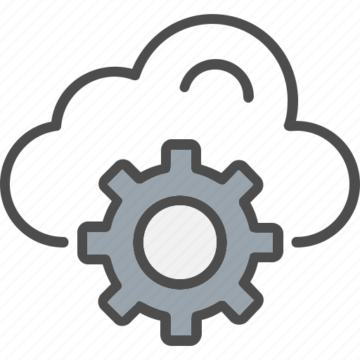 Cloud, computing, cogwheel, options, preferences, setting, settingsiconiconsdesignvector icon - Download on Iconfinder