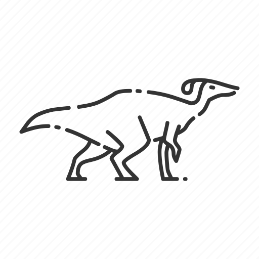 Animal, dinosaur, parasaurolophus icon - Download on Iconfinder
