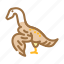 archaeopteryx, dinosaur, animal, character, jurassic, cute 