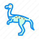 compsognathus, dinosaur, animal, character, jurassic, cute