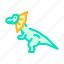 dilophosaurus, dinosaur, animal, character, jurassic, cute 