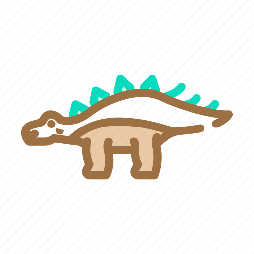 Kentrosaurus, dinosaur, animal, character, jurassic, cute icon - Download on Iconfinder