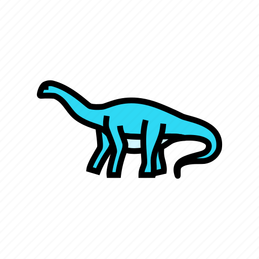 Brontosaurus, dinosaur, animal, dino, cute, jurassic icon - Download on Iconfinder