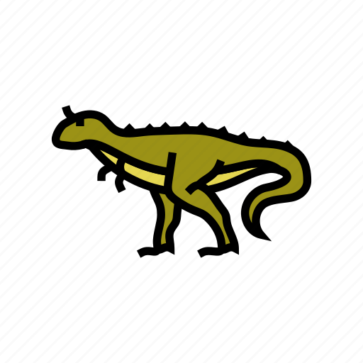 Carnotaurus, dinosaur, animal, dino, cute, jurassic icon - Download on Iconfinder