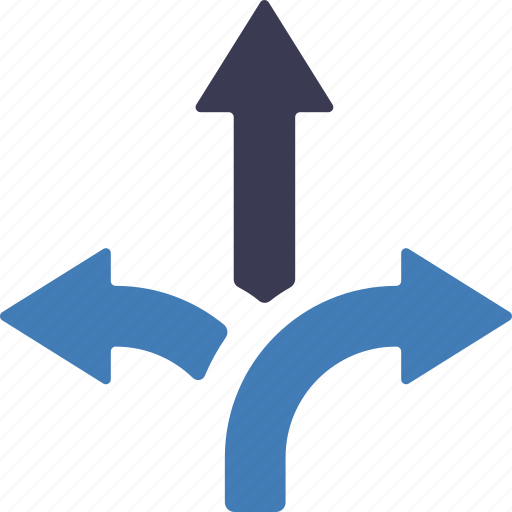 Pathway, arrows, direction, navigtion, path, right, way icon - Download on Iconfinder