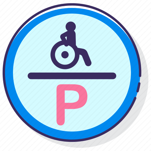 Disabled, parking, sign, wheelchair icon - Download on Iconfinder