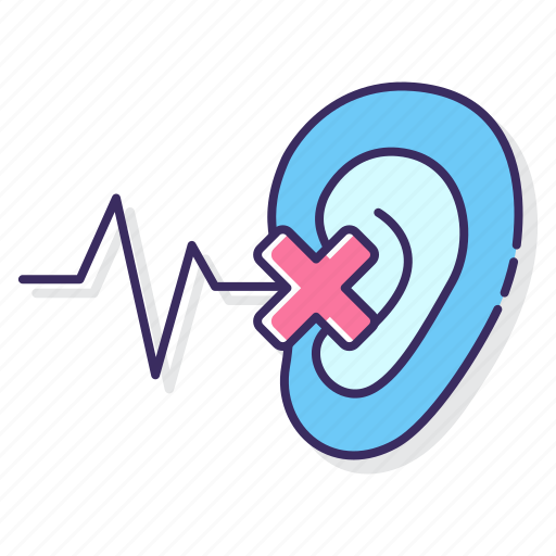 Deaf, ear, hearing, impaired icon - Download on Iconfinder