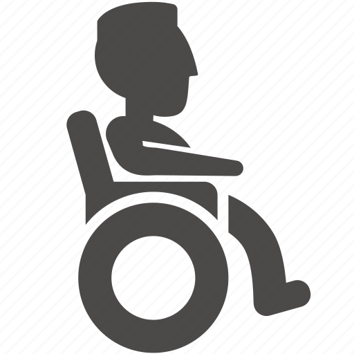 Adult, disabled, health, human, man, people, wheelchair icon - Download on Iconfinder