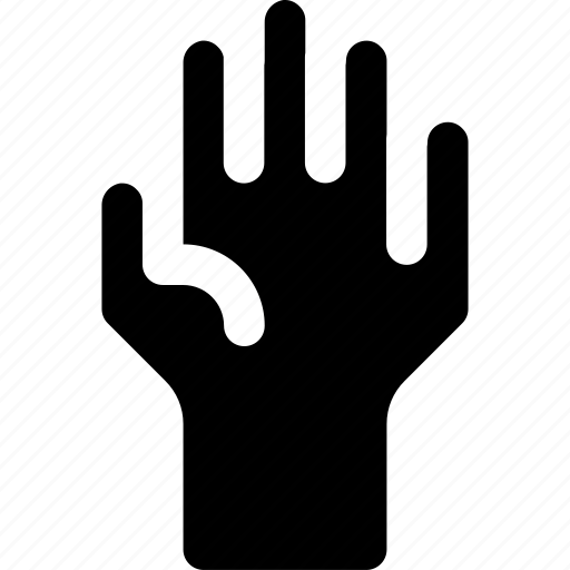 Raise, hand, raise hand, gesture, hand up icon - Download on Iconfinder