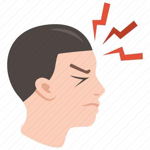 Ache, head, headache, migraine, pain, stress icon - Download on Iconfinder