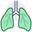 asthma, bronchitis, coronavirus, lung, pneumonia, symptom 