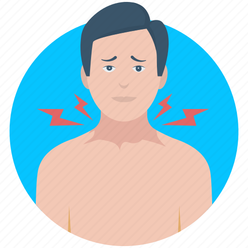 Disease, neck pain, throat, throat ache, throat pain icon - Download on Iconfinder
