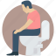 bathroom, constipation, diarrhea, disease, intestinal, toilet 