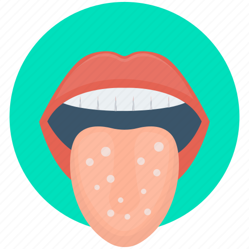 Disease, infection, mouth infection, tongue disease icon - Download on Iconfinder
