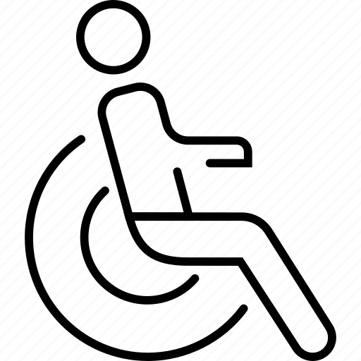 Disability, disabled, diseases, parking, person, wheelchair icon - Download on Iconfinder