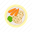 carrot, children, dish, food, menu, restaurant, vegetarian 