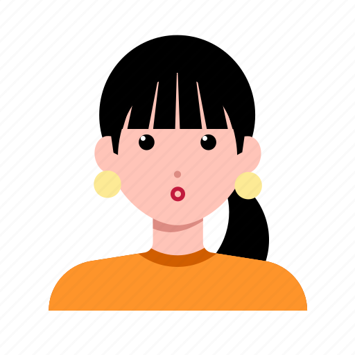 Avatar, emoji, face, female, smile, user, woman icon - Download on Iconfinder