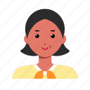 avatar, face, female, person, smiley, user, woman
