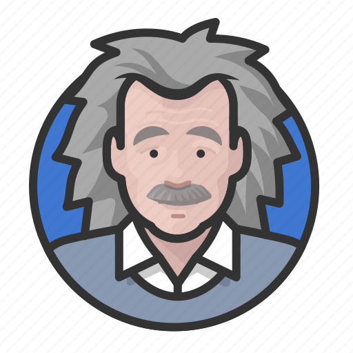 Albert, avatar, avatars, einstein, physicist, physics, scientist icon - Download on Iconfinder