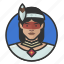 avatar, avatars, brazilian, indian, tribal, woman 