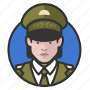 avatar, avatars, general, military, uniform, woman