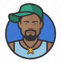 african, avatar, avatars, baseball cap, hat, hiphop, man