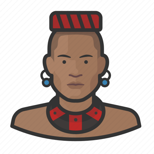 African, avatar, avatars, king, man, traditional, tribal icon - Download on Iconfinder