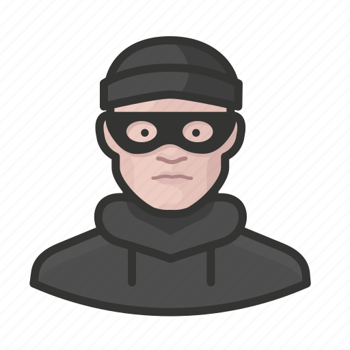 Avatar, avatars, burglar, heist, man, thief icon - Download on Iconfinder