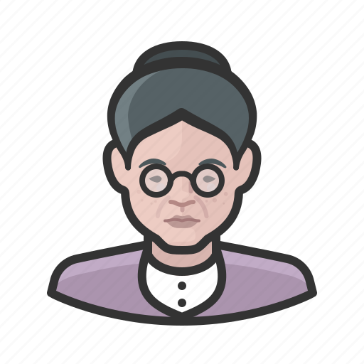 Avatar, avatars, elderly, grandmother, granny, old woman, woman icon - Download on Iconfinder