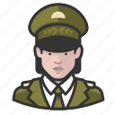 avatar, avatars, general, military, uniform, woman