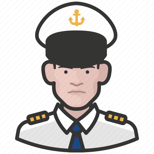 Avatar, avatars, male, man, military, navy, uniform icon - Download on Iconfinder