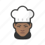 african, chef, woman 