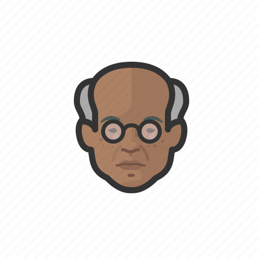 African, avatar, avatars, elderly, man, old man icon - Download on Iconfinder