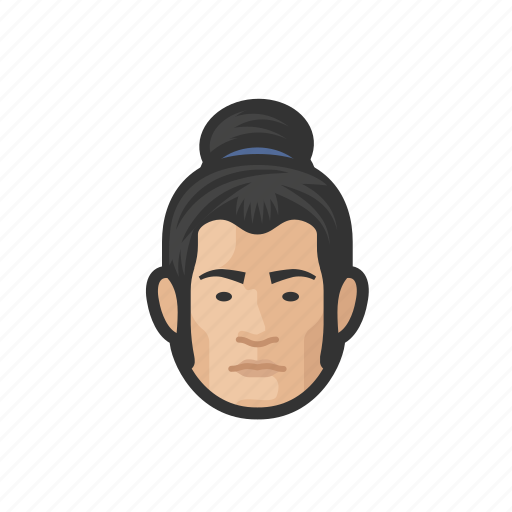 Avatar, avatars, japanese, man, traditional icon - Download on Iconfinder