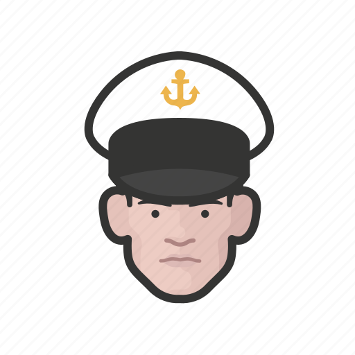 Avatar, avatars, man, military, navy, uniform icon - Download on Iconfinder