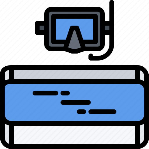 Mask, pool, water, diving, snorkeling icon - Download on Iconfinder