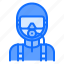 mask, suit, oxygen, tank, diving, snorkeling 
