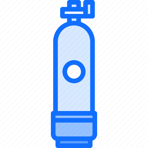 Oxygen, tank, diving, snorkeling icon - Download on Iconfinder