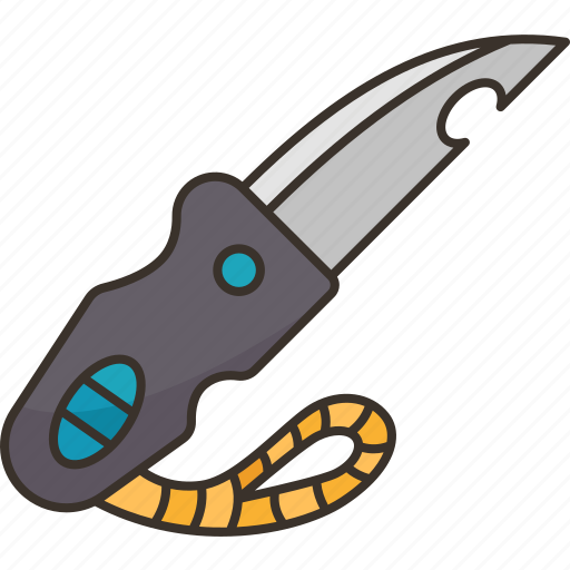 Diving, knife, under, water, scuba icon - Download on Iconfinder