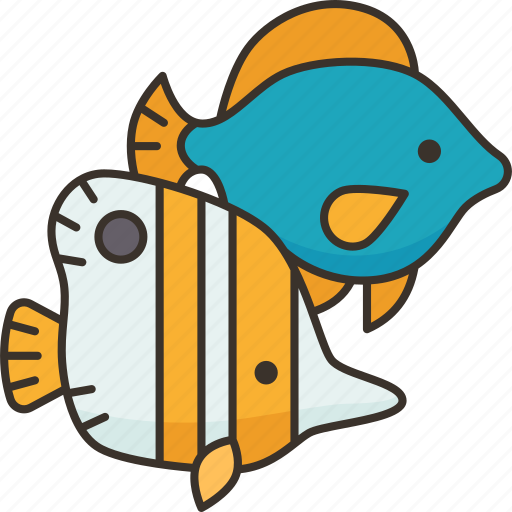 Tropical, fish, marine, under, water icon - Download on Iconfinder