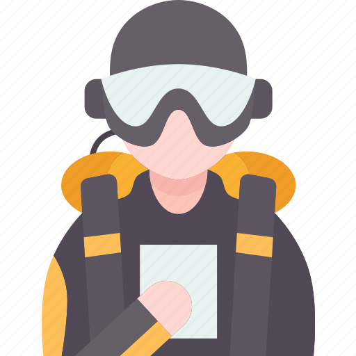 Diving, instructor, teacher, training, scuba icon - Download on Iconfinder