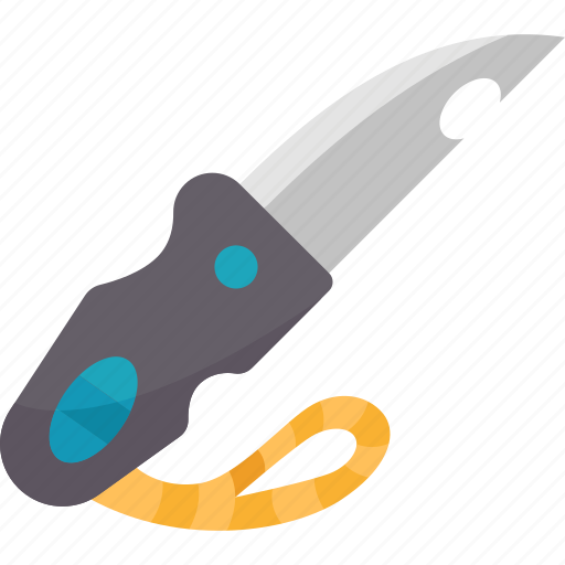 Diving, knife, under, water, scuba icon - Download on Iconfinder