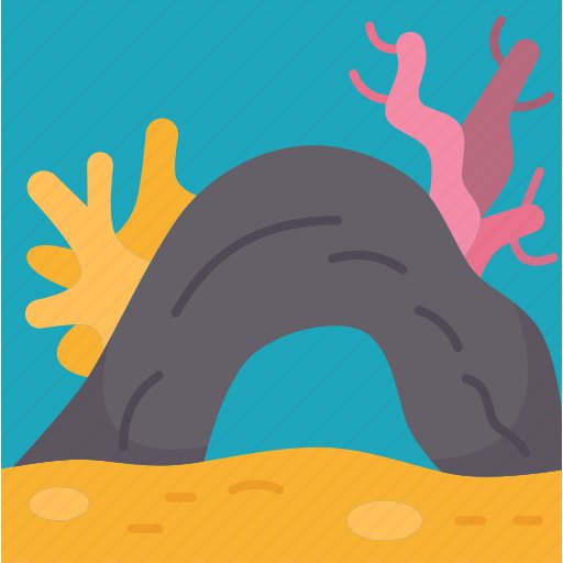 Under, water, cave, adventure, exploration icon - Download on Iconfinder